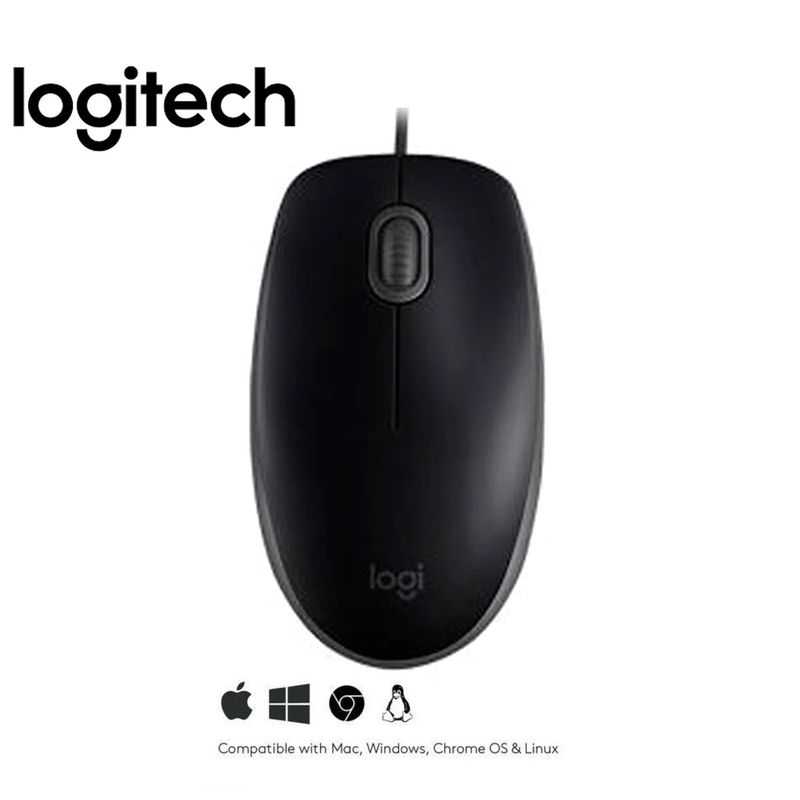 LOGITECH - Mouse Logitech M110 Silent Optico Usb Negro