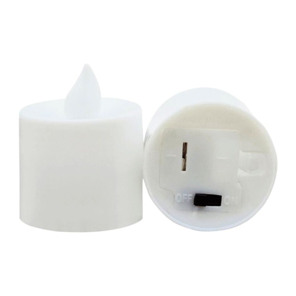 HYGGE - Luces de Vela Led de Plástico para Decoración 24 unds