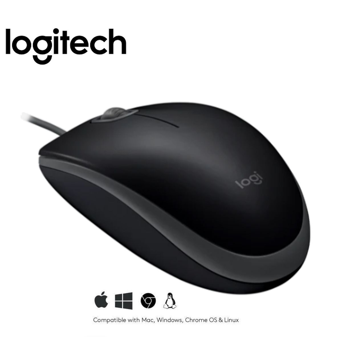 LOGITECH - Mouse Logitech M110 Negro