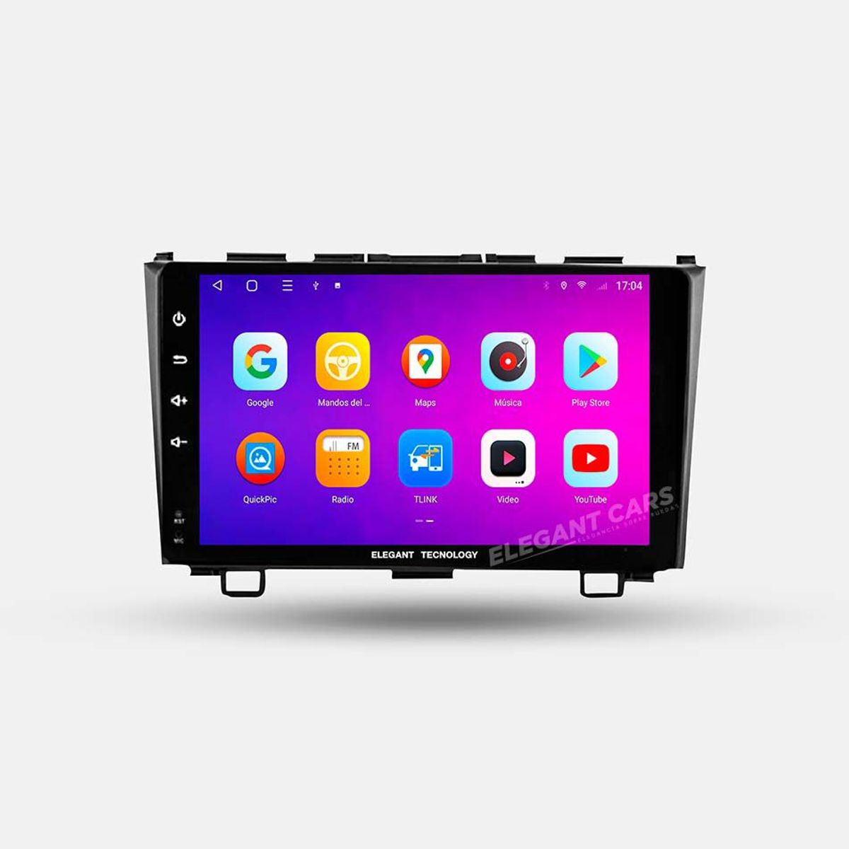 GENERICO - Autoradio Android Elegant Tecnology honda crv 2008-2011 4-64Gb 4+64GB 8 Nucleos +Chip