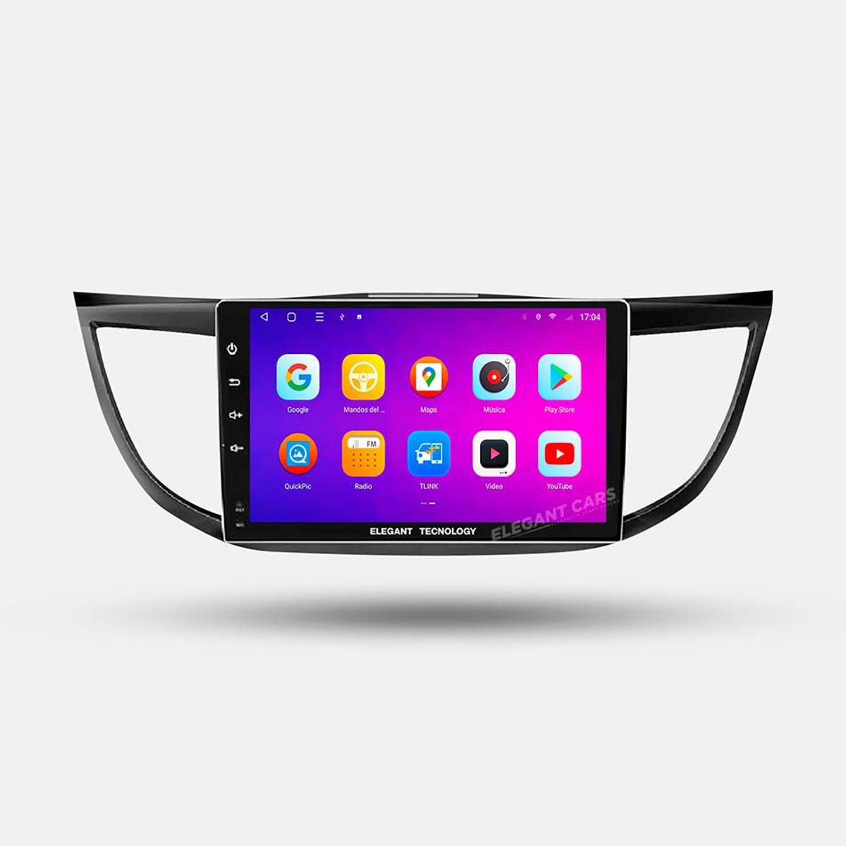 GENERICO - Autoradio Android Elegant Tecnology Honda CRV 2013-2016 4-64Gb 4+64GB 8 Nucleos +Chip