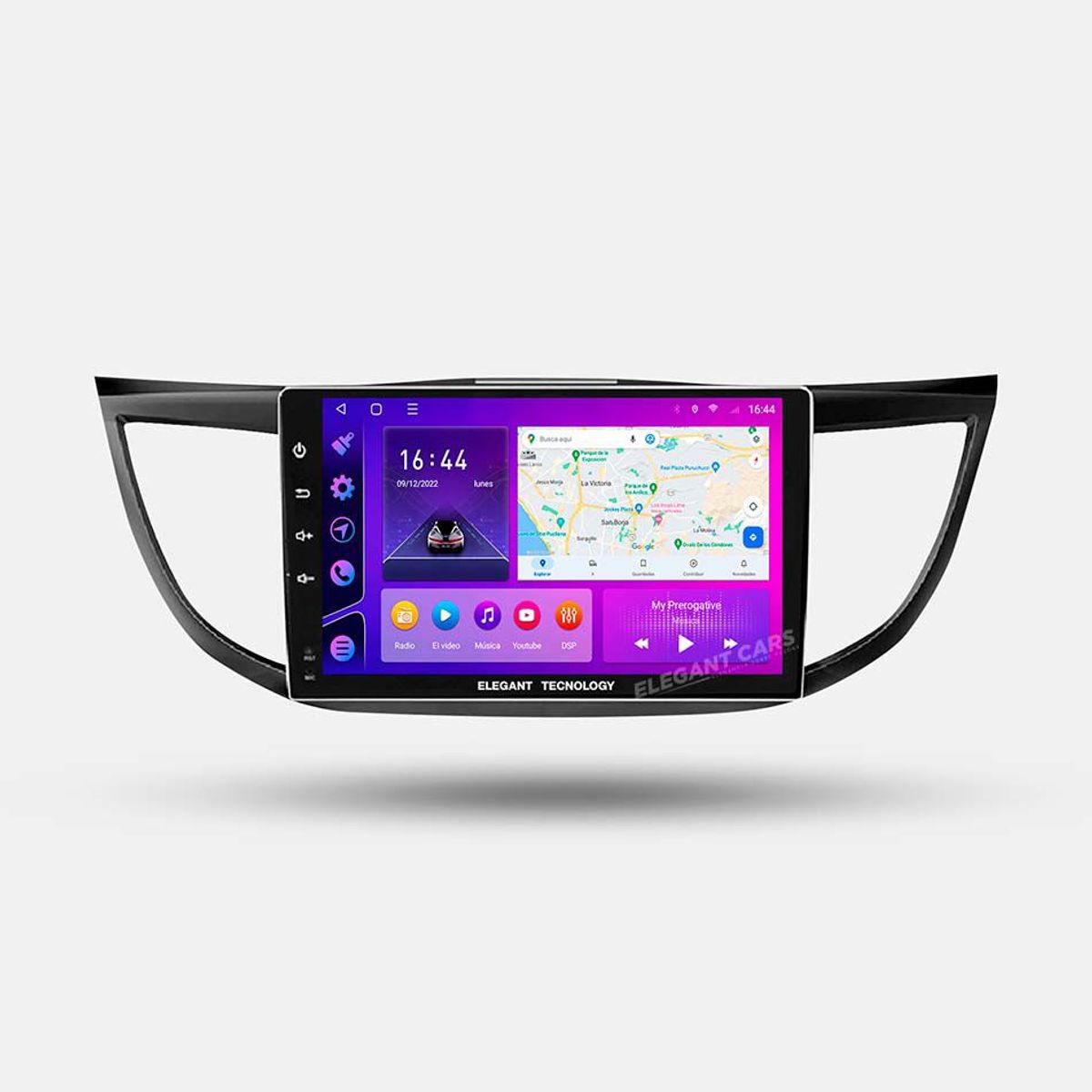 GENERICO - Autoradio Android Elegant Tecnology Honda CRV 2013-2016 4-64Gb 4+64GB 8 Nucleos +Chip