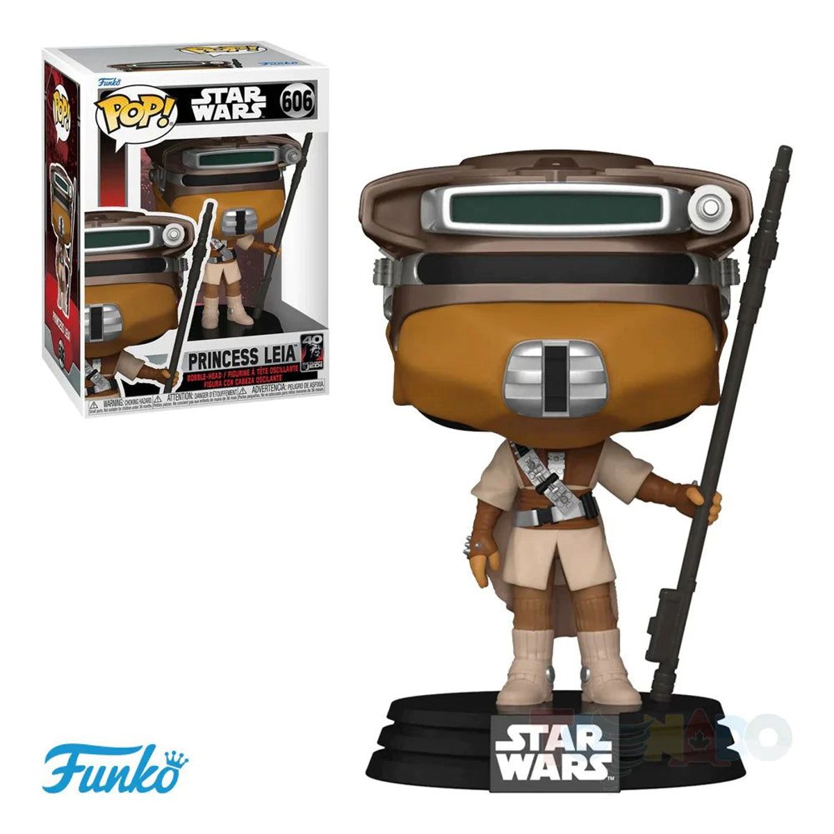 FUNKO - Funko Pop! Star Wars - Princess Leia (as Boushh) 606