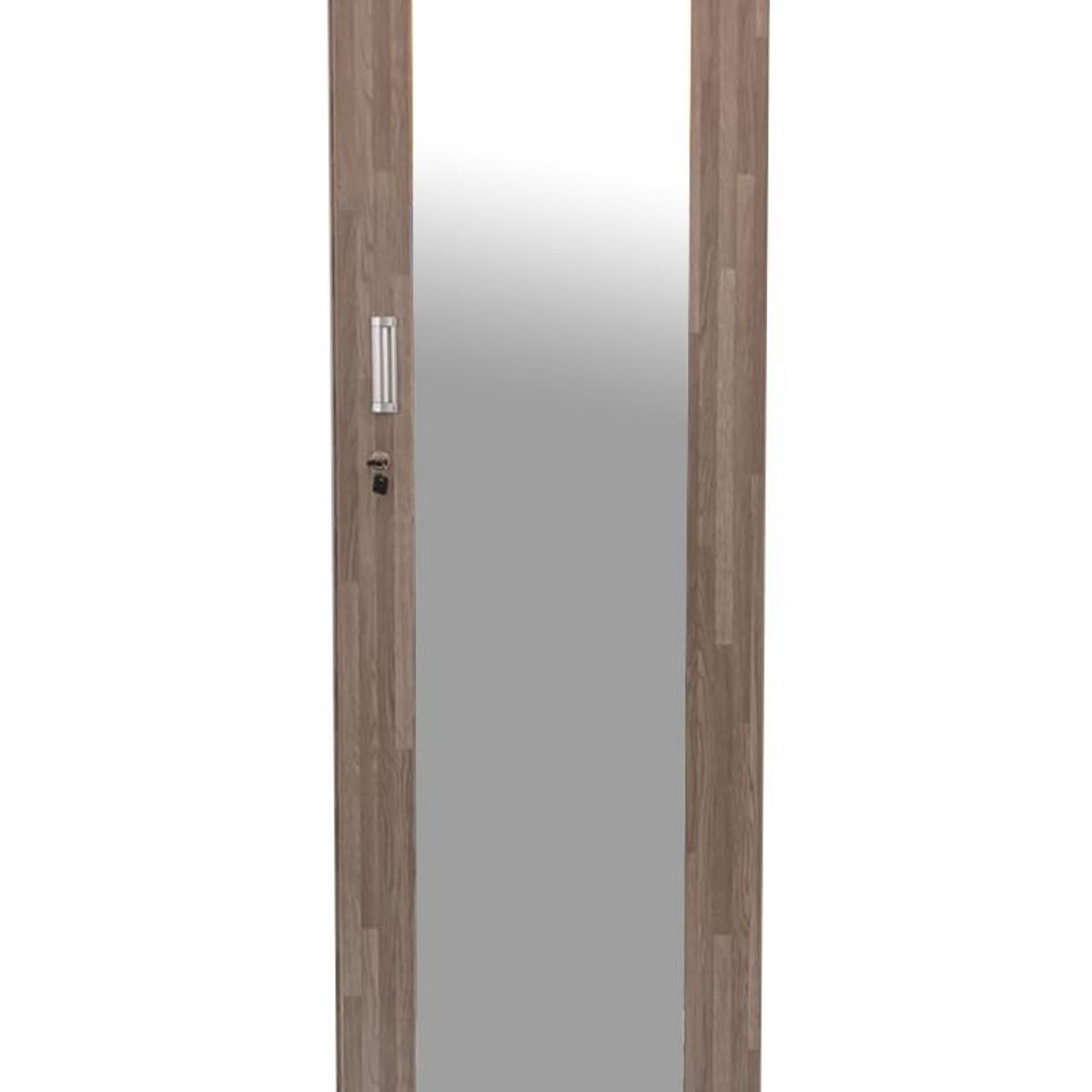 GENERICO - ZAPATERA CON ESPEJO COLOR ENTABLADO