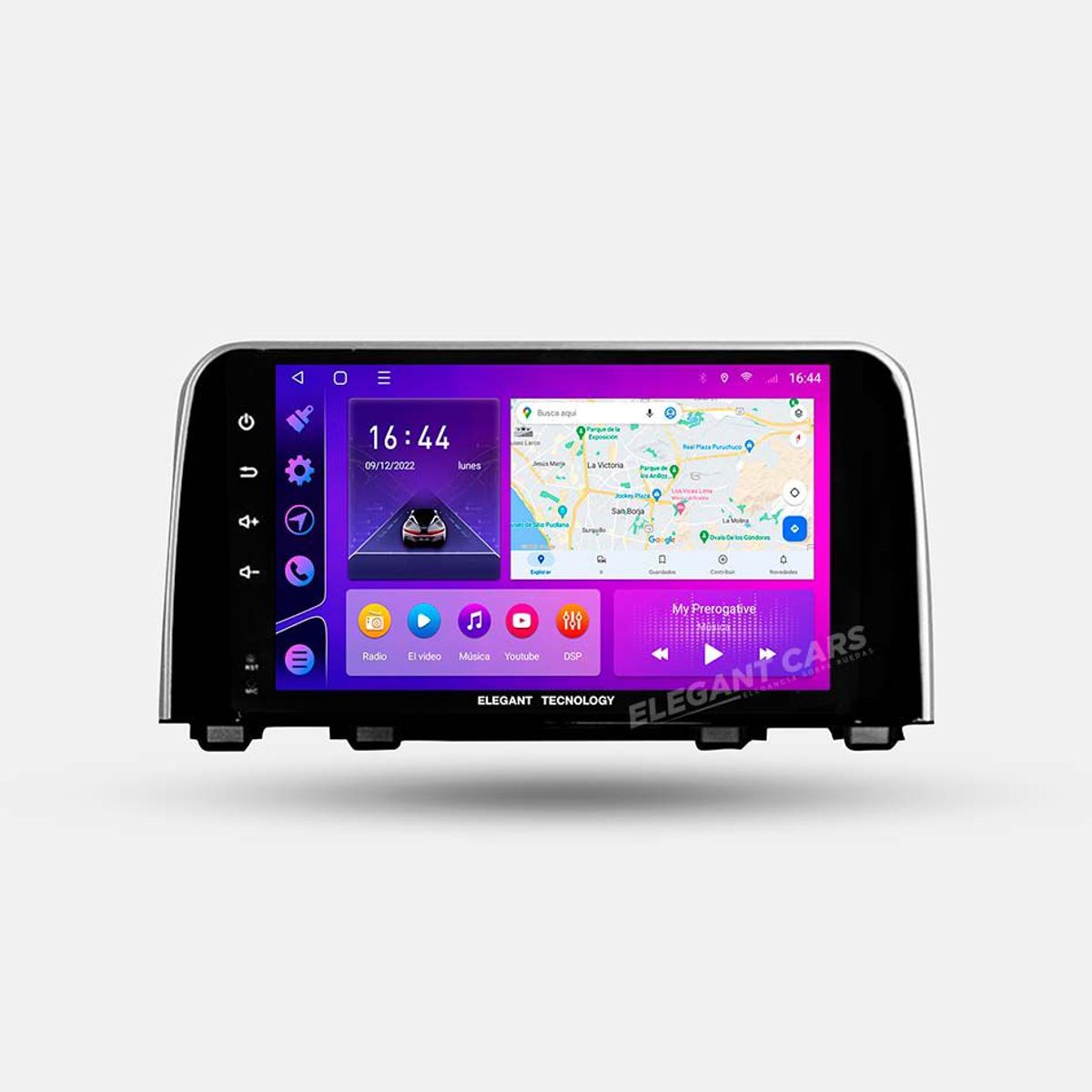 GENERICO - Autoradio Android Elegant Tecnology Honda CRV 2017-2021  4-64Gb 4+64GB 8 Nucleos +Chip