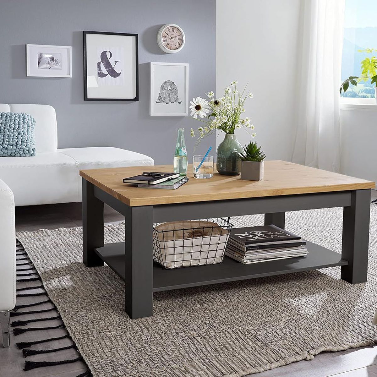 VILLA HOGAR - Mesa de centro Amber - Villa Hogar