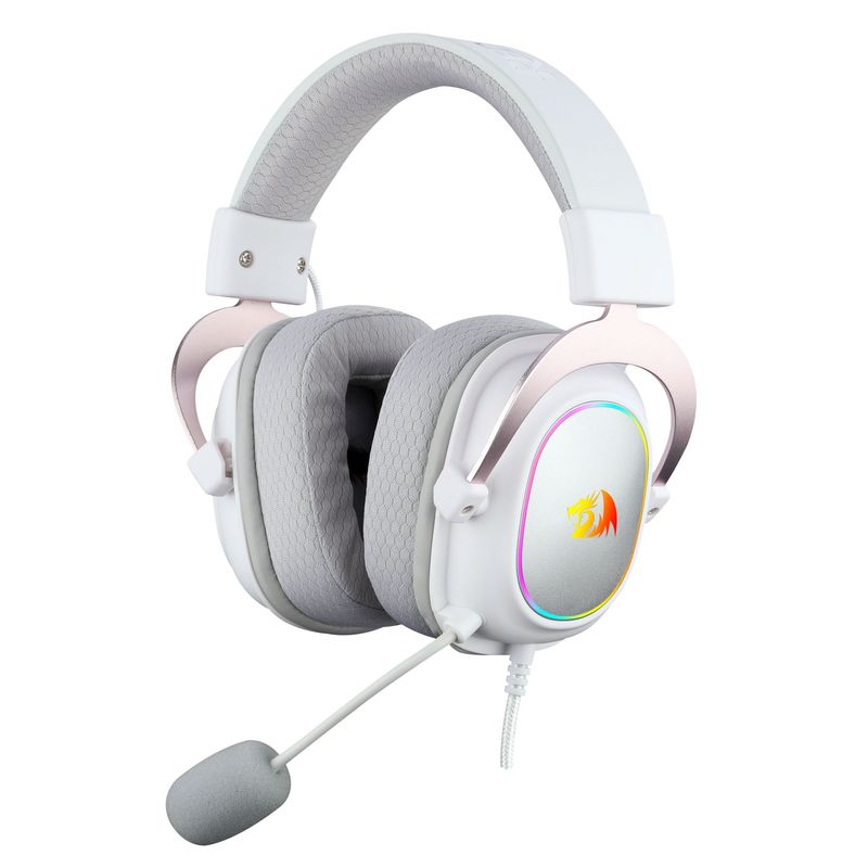 REDRAGON - Audífonos Gamer Redragon Zeus X H510w-rgb 7.1 Virtual White
