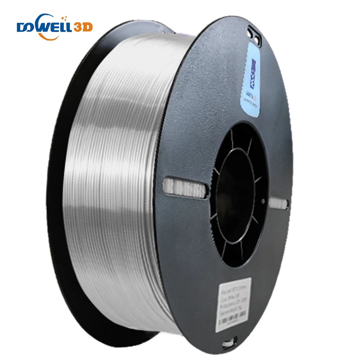 DOWELL - Filamento 3D PLA Sedoso DOWELL Plata