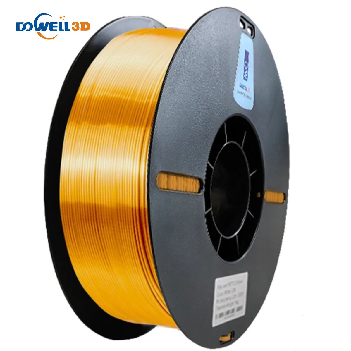 DOWELL - Filamento 3D PLA Sedoso DOWELL  Dorado