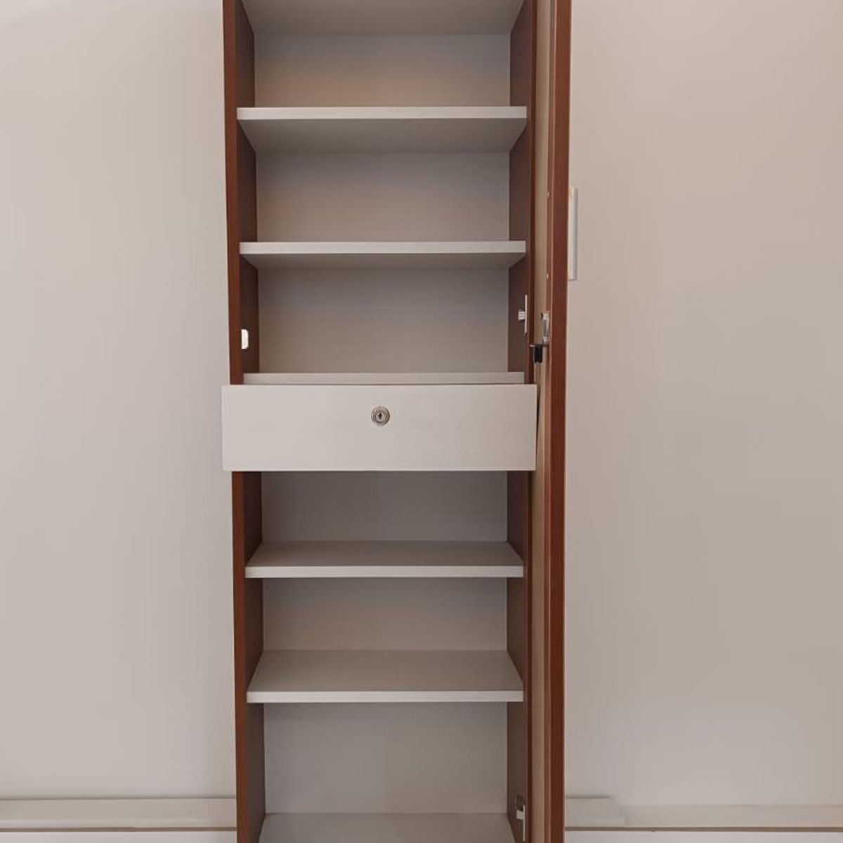 GENERICO - ZAPATERA 1 PUERTA COLOR CEDRO