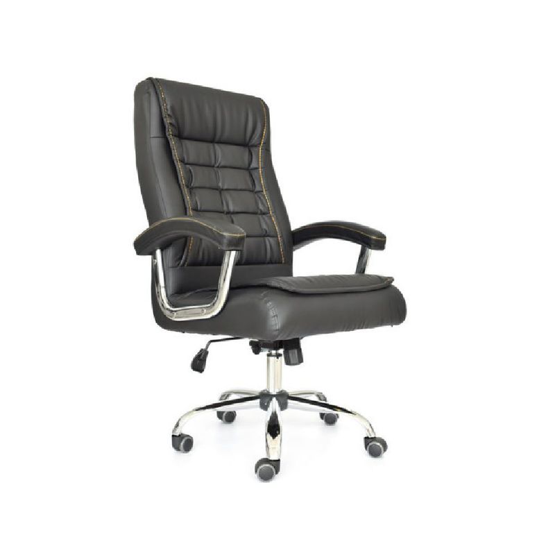 MOBELART - Silla de Oficina Presidente Shiny HD Negro möbelArt