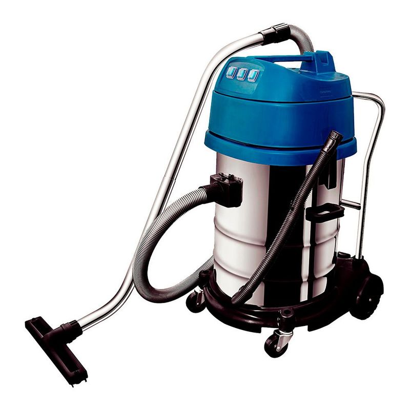 DONGCHENG - Aspiradora Industrial Polvo y Agua Dongcheng DVC60 60L 2300W 2 Turbina