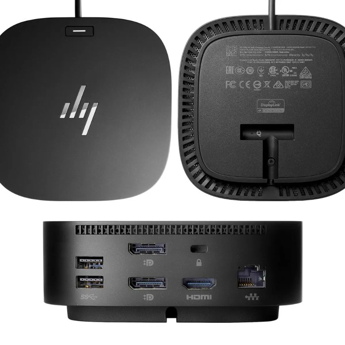 HP - Docking HP G5 USB-C 4x USB 3.0 HDMI 2x DysplayPort RJ-45 - 5TW10AA