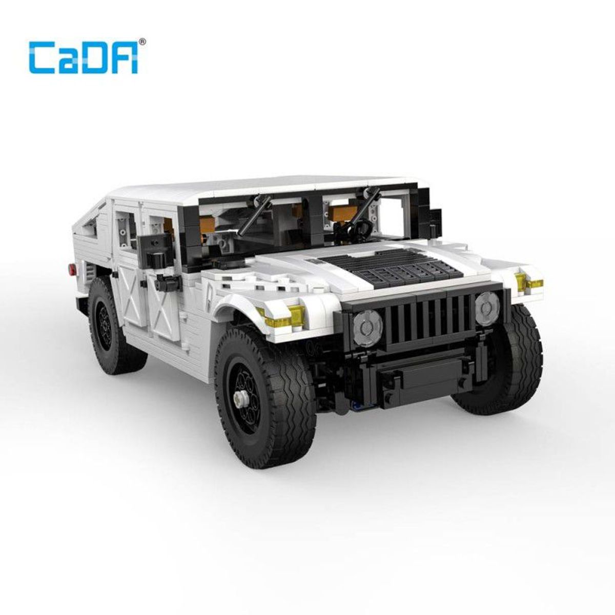 DOUBLE E - Bloques Humvee 1386 Piezas Tipo Lego Cada