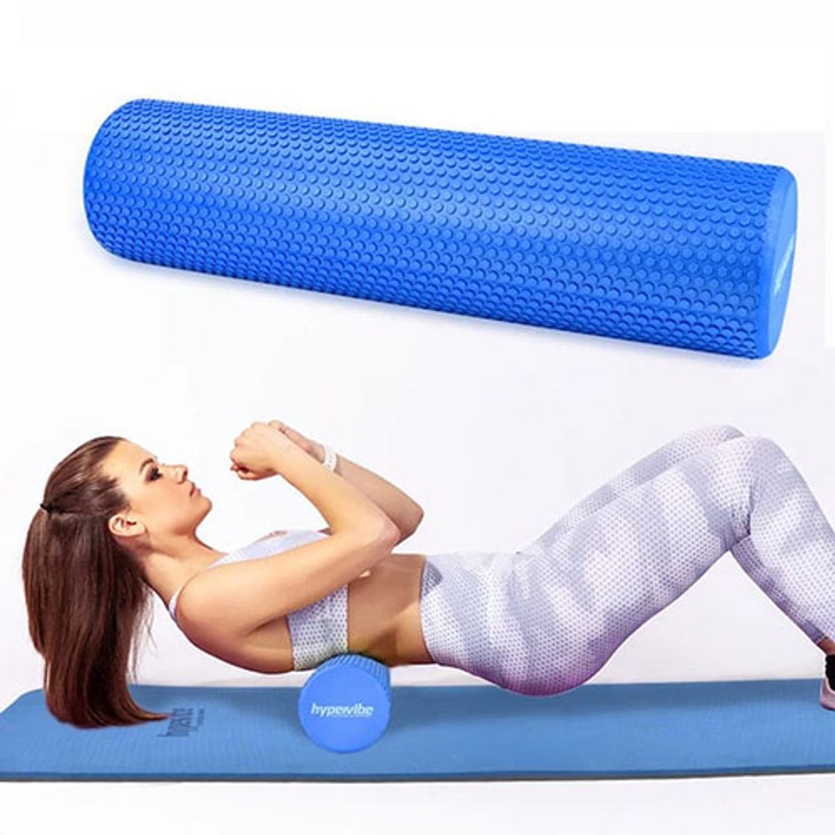 GENERICO - foam roller rodillo yoga 90 cm
