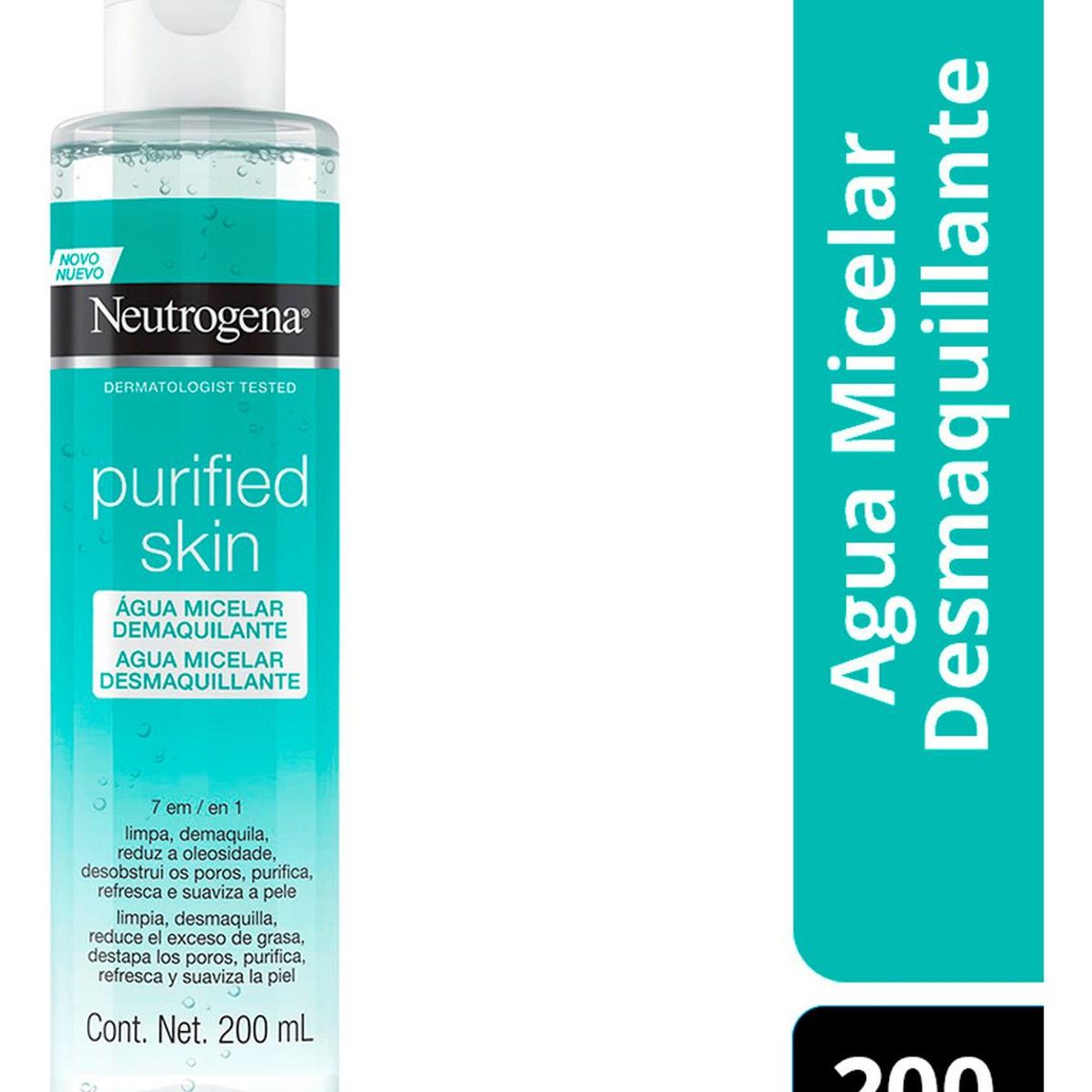 NEUTROGENA - Neutrogena Facial Agua Micelar + Gel + Exfoliante + Neceser