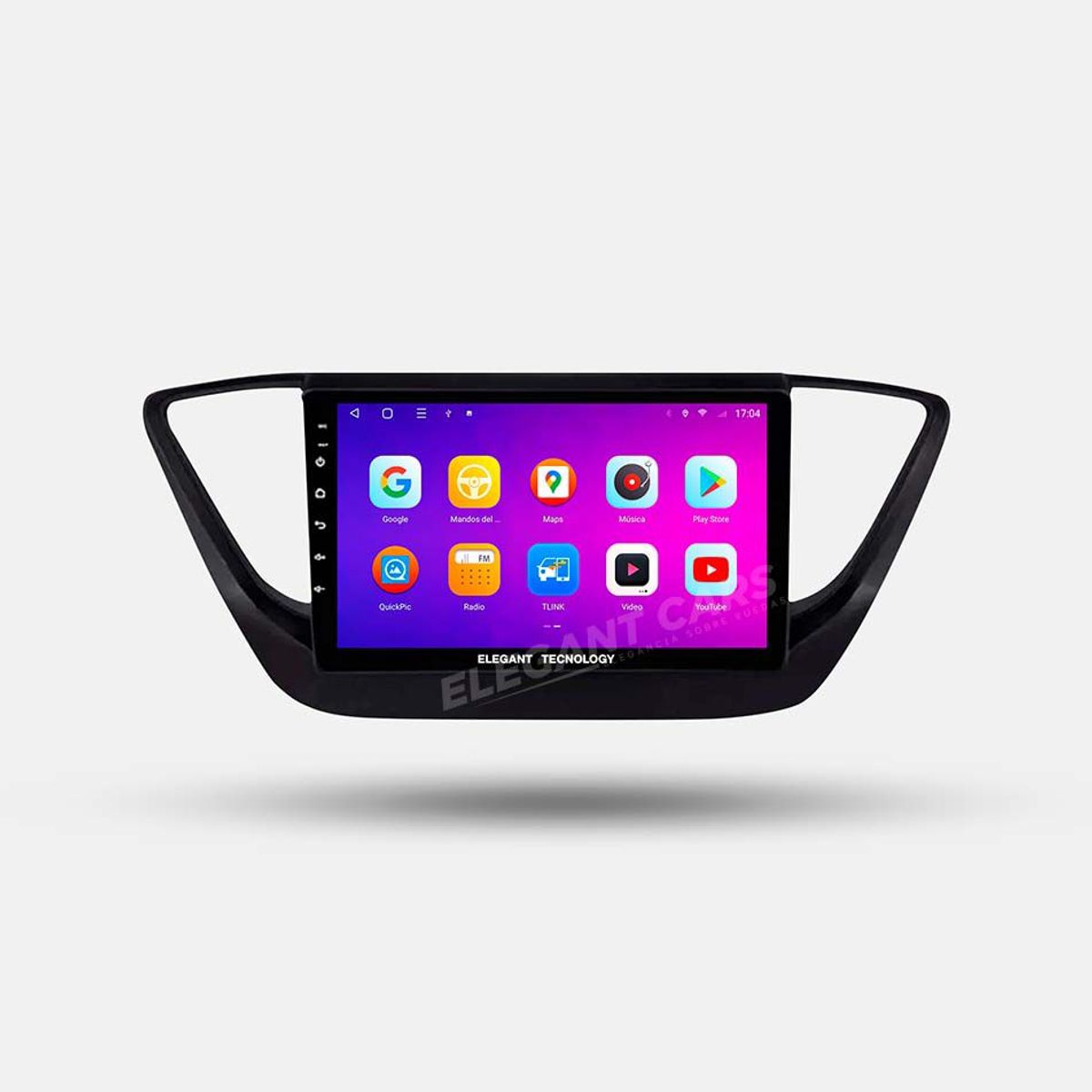 GENERICO - Autoradio Android Elegant Tecnology Pantalla Hyundai Accent 2020-2021 4-64Gb