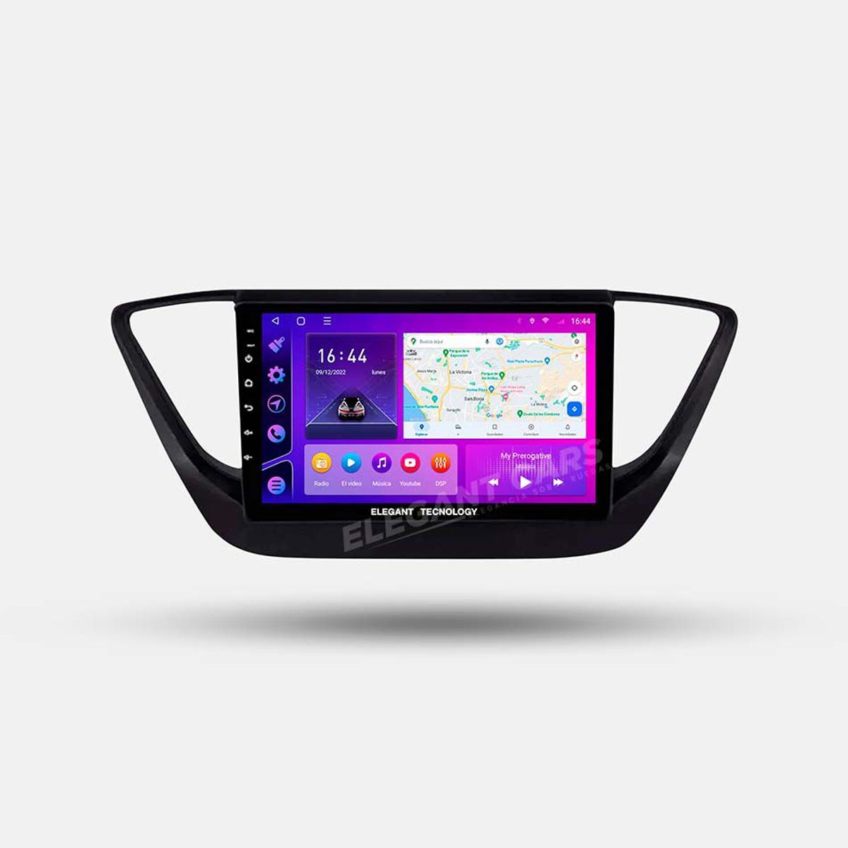 GENERICO - Autoradio Android Elegant Tecnology Pantalla Hyundai Accent 2020-2021 4-64Gb