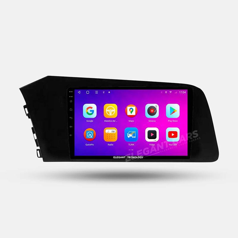GENERICO - Autoradio Android Elegant Tecnology Pantalla Hyundai Elantra 2020-2023 9”  4-64Gb 4+64GB 8 Nucleos +Chip
