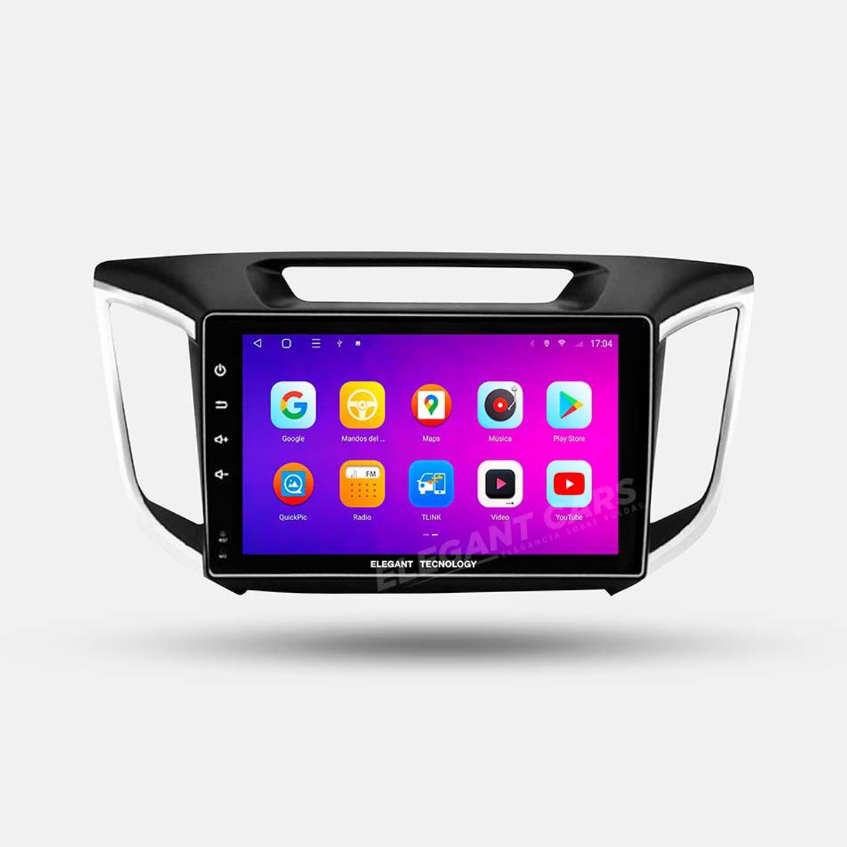 GENERICO - Autoradio Android Elegant Tecnology Hyundai Creta 2014-2021 4-64Gb