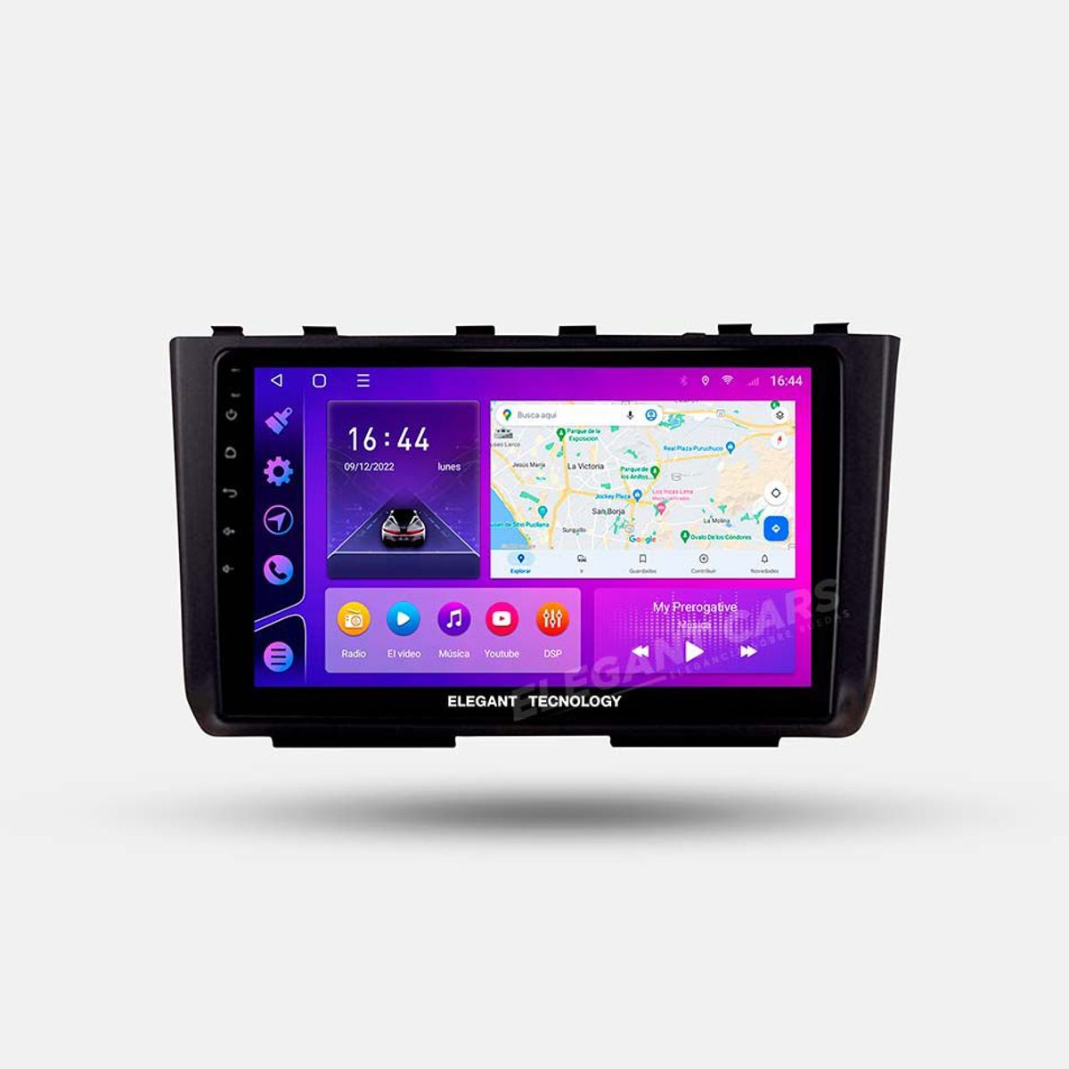 GENERICO - Autoradio Android Elegant Tecnology Hyundai Creta 2021-2022 4-64Gb 4+64GB 8 Nucleos +Chip