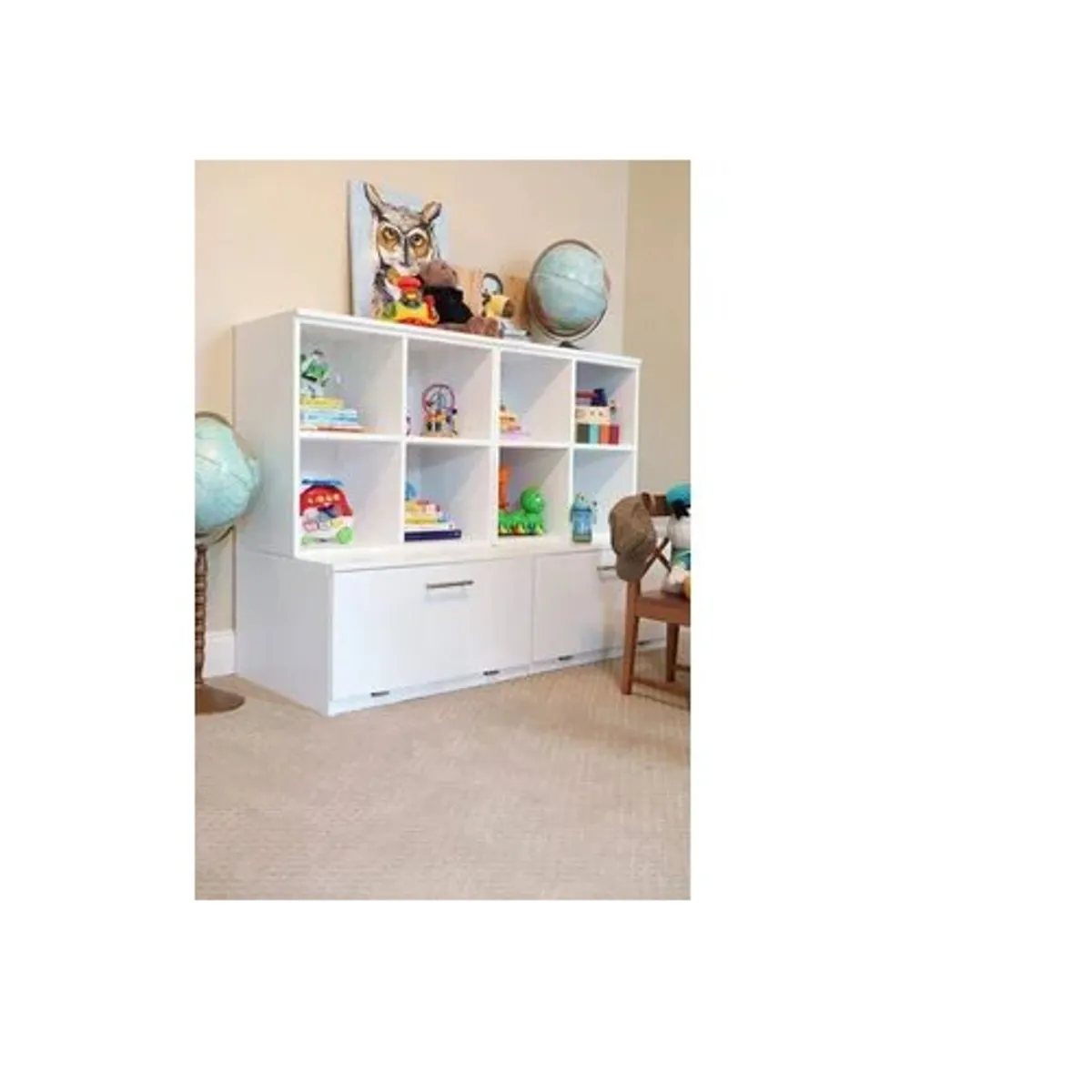 GENERICO - ORGANIZADOR JUGUETERO ENCANTADO - LA CASA DEL MUEBLERO - BLANCO