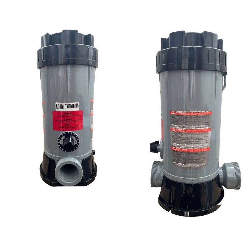 GENERICO - Clorinador en línea de 4kg marca Pool System