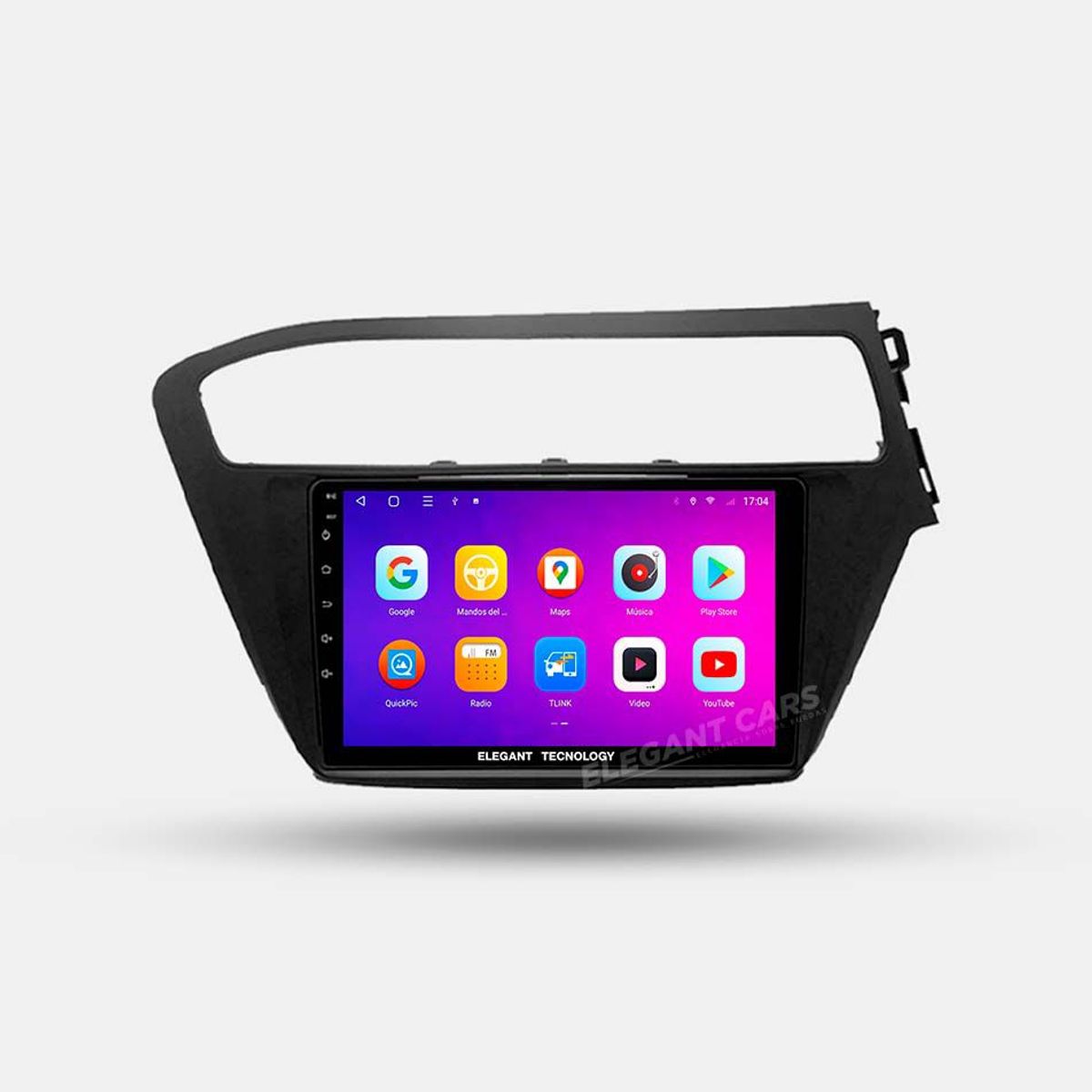 GENERICO - Autoradio Android Elegant Tecnology Hyundai i20 2018-2021 4-64Gb 4+64GB 8 Nucleos +Chip