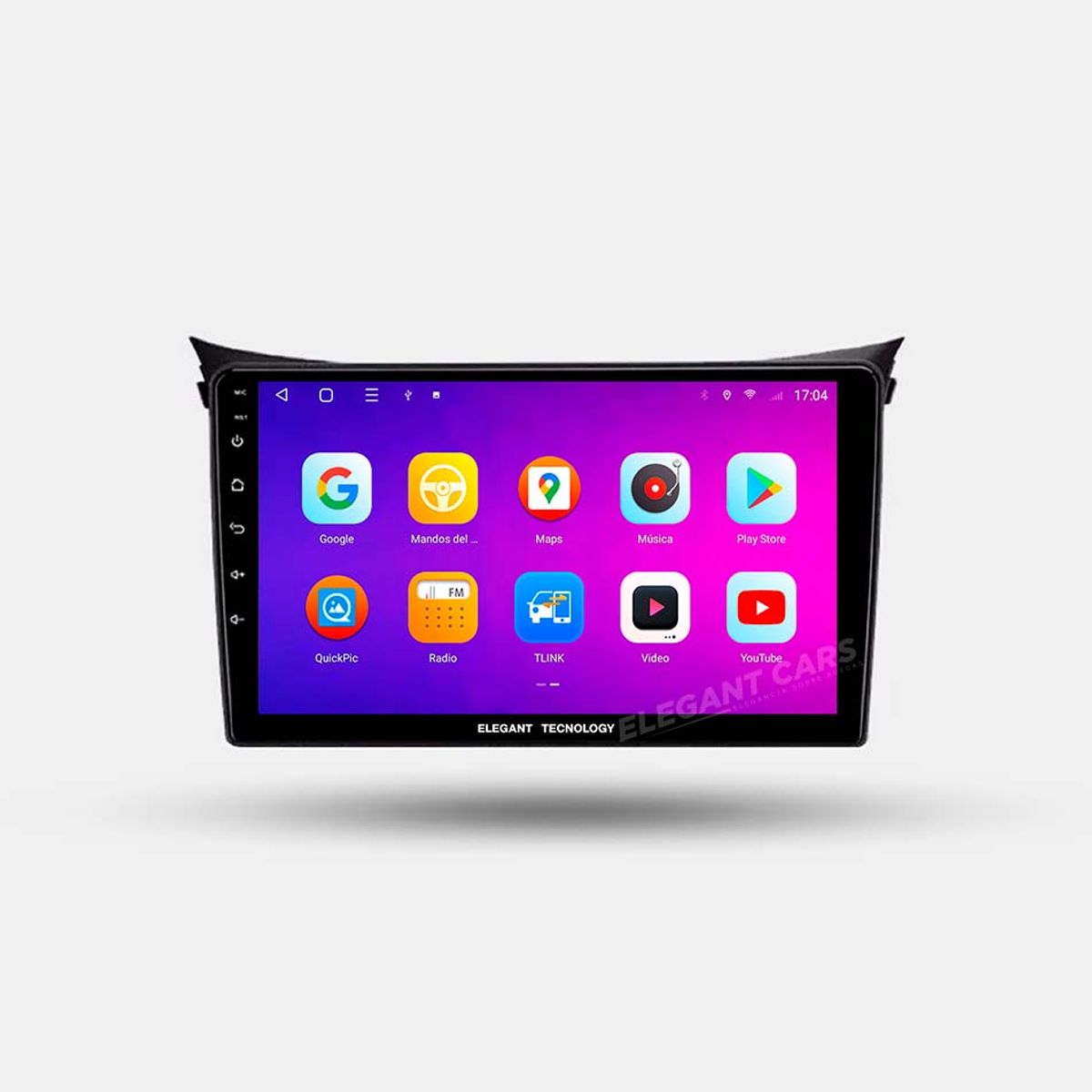 GENERICO - Autoradio Android Elegant Tecnology Hyundai i30 2011-2016 4-64Gb 4+64GB 8 Nucleos +Chip