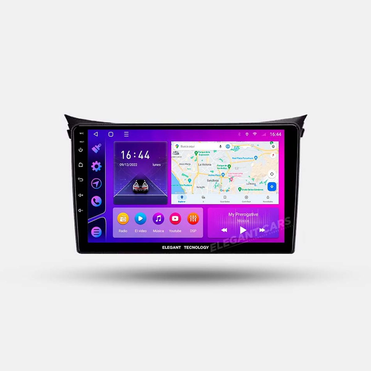 GENERICO - Autoradio Android Elegant Tecnology Hyundai i30 2011-2016 4-64Gb 4+64GB 8 Nucleos +Chip