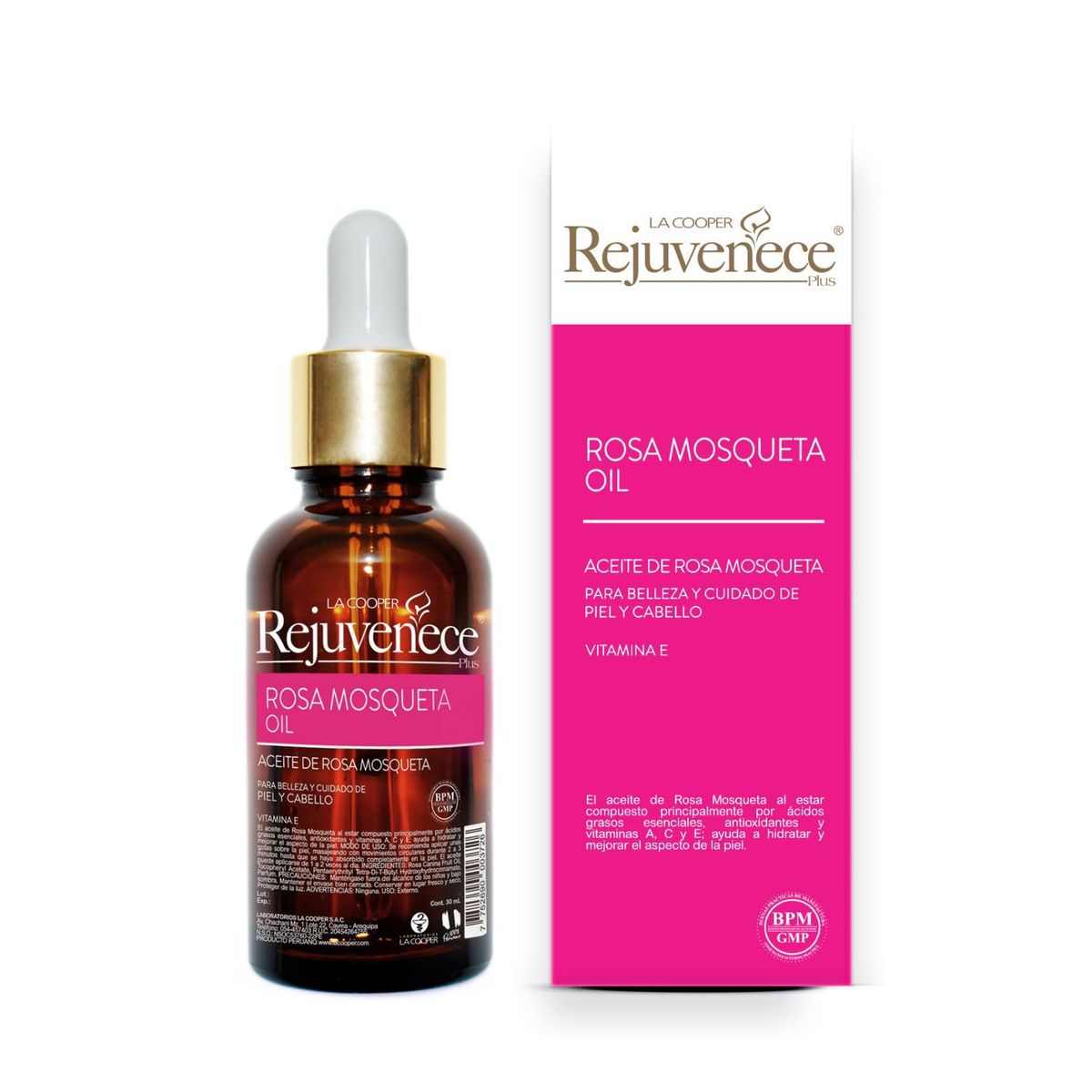 GENERICO - Aceite de Rosa Mosqueta La Cooper Rejuvenece Plus 30ml