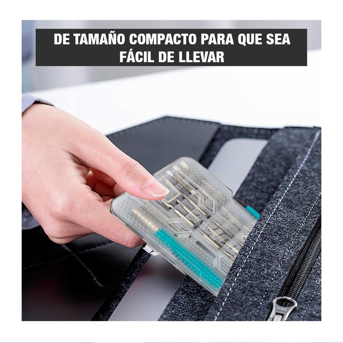 TOTAL TOOLS - JUEGO DESTORNILLADORES PRECISIÓN 32PCS TOTAL MANUAL PUNTAS