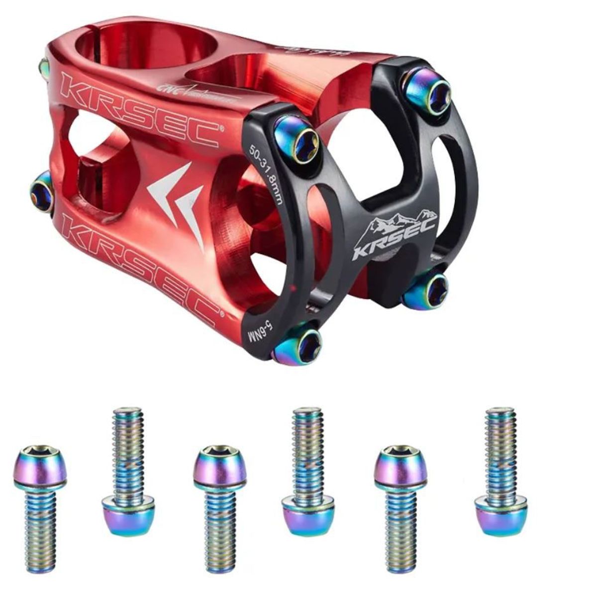 GENERICO - Pernos Para Bicicleta En Acero Inoxidable X 6