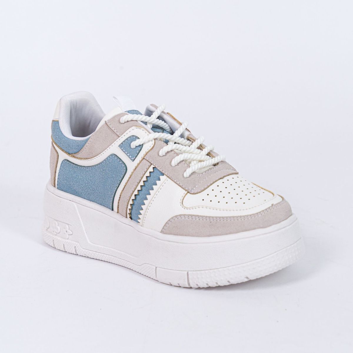 MAGDALENA SHOES - ZAPATILLAS CHUNKY MUJER ANA 838 CELESTE