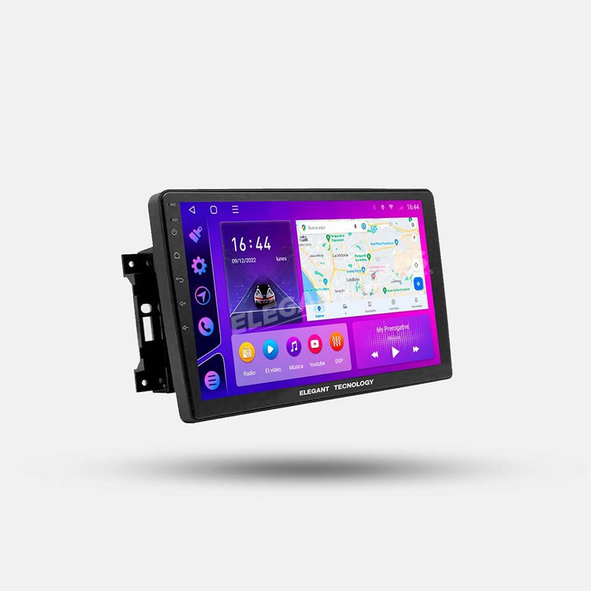 GENERICO - Autoradio Android Elegant Tecnology Jeep Wrangler Rubicon 2007-2018 4-64Gb 4+64GB 8 Nucleos +Chip