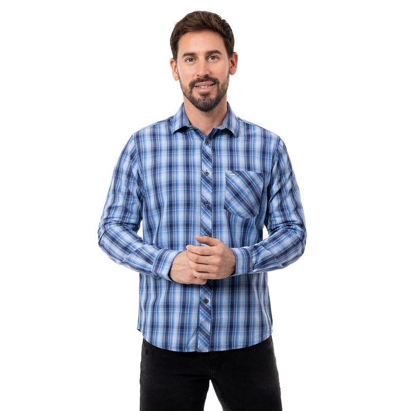 PIONIER - Camisa Villela Hombre Larsen C-Ml Pionier