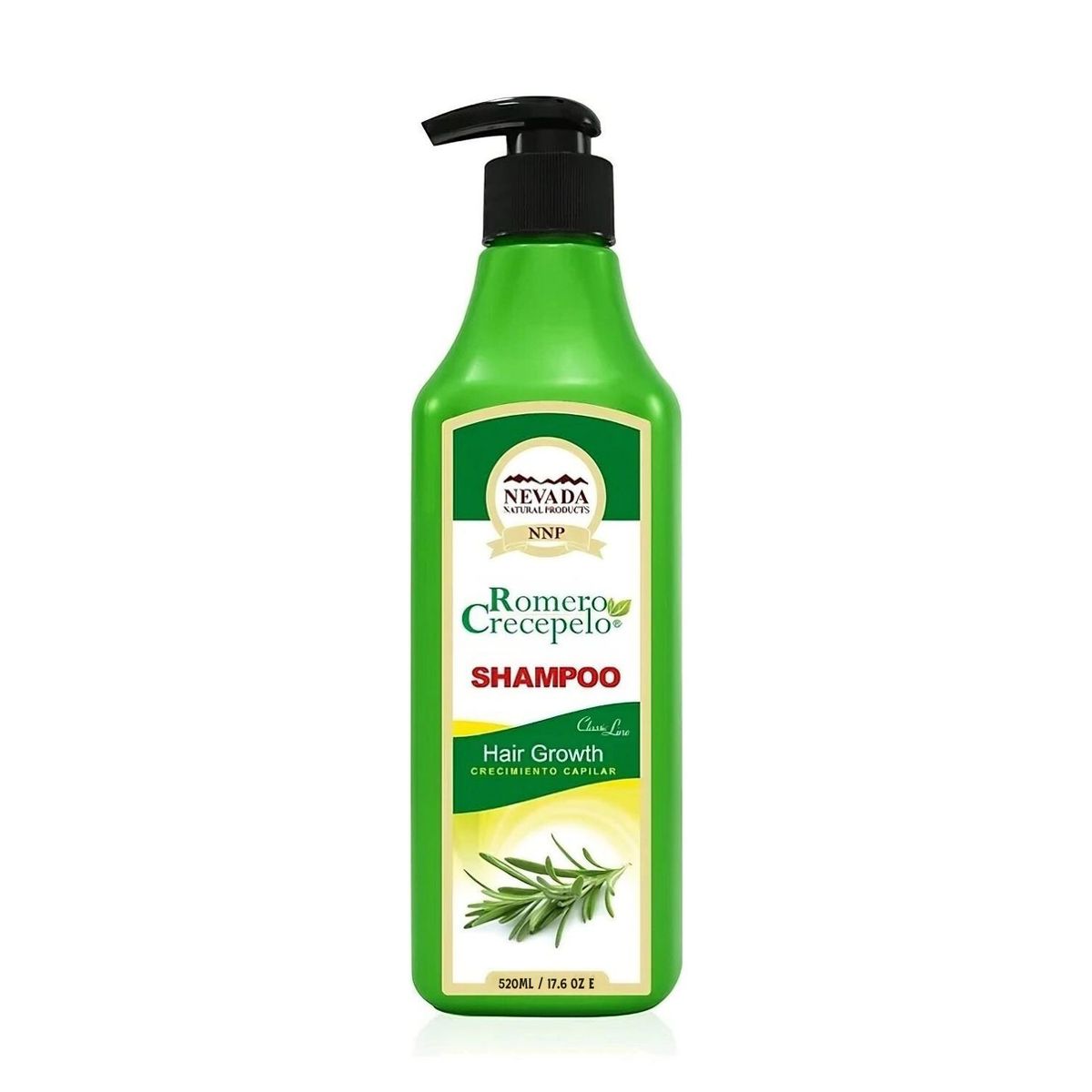 NEVADA NATURAL PRODUCTS - Shampoo Romero Crecepelo Nevada 520ml