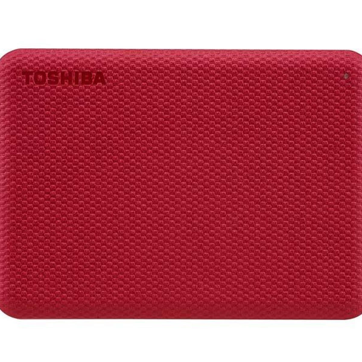 TOSHIBA - Disco Duro Toshiba Canvio Advance HDTCA10XR3AA 1TB Rojo USB 3.0