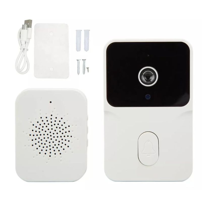 GENERICO - Timbre con cámara HD fácil de instalar inalámbrico