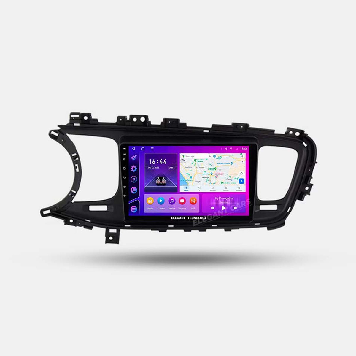 GENERICO - Autoradio Android Elegant Tecnology Kia Optima 2013-2015  4-64Gb 4+64GB 8 Nucleos +Chip