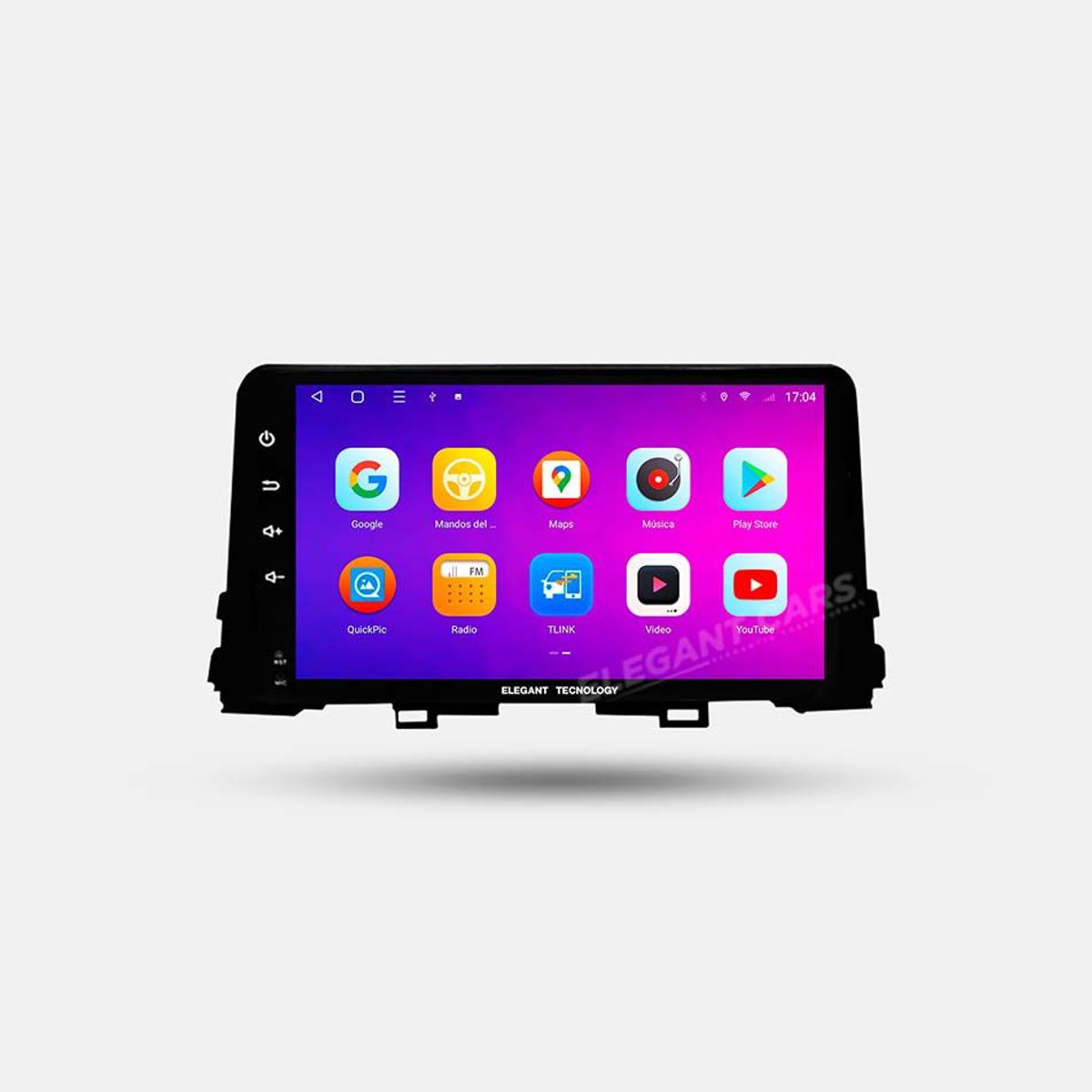GENERICO - Autoradio Android Elegant Tecnology Kia Picanto 2017-2020 4-64Gb 4+64GB 8 Nucleos +Chip