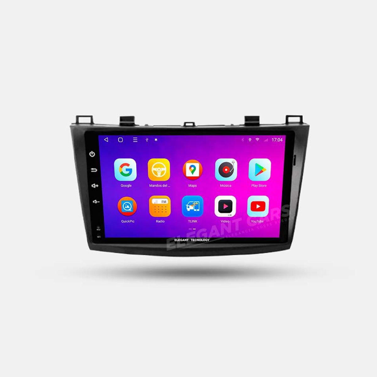 GENERICO - Autoradio Android Elegant Tecnology Mazda 3 2009-2013  4-64Gb 4+64GB 8 Nucleos +Chip