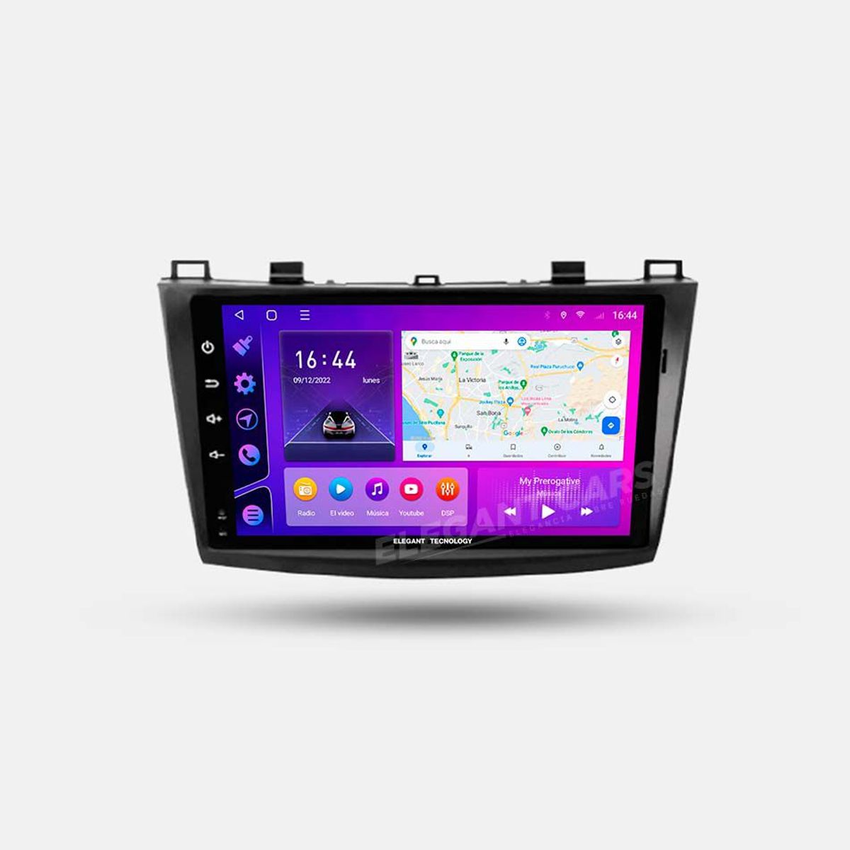 GENERICO - Autoradio Android Elegant Tecnology Mazda 3 2009-2013  4-64Gb 4+64GB 8 Nucleos +Chip