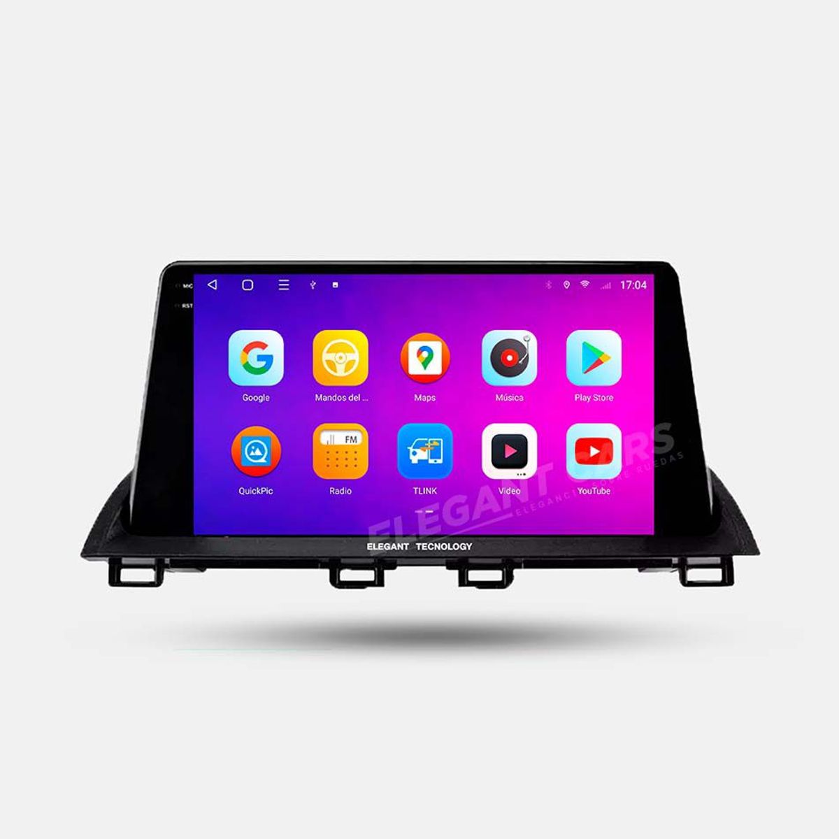 GENERICO - Autoradio Android Elegant Tecnology Mazda 3 2014-2020  4-64Gb 4+64GB 8 Nucleos +Chip