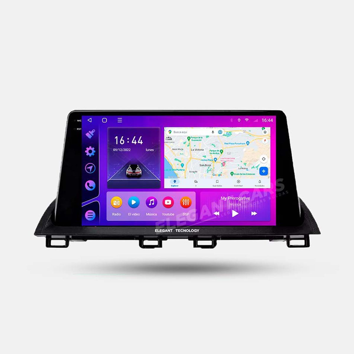 GENERICO - Autoradio Android Elegant Tecnology Mazda 3 2014-2020  4-64Gb 4+64GB 8 Nucleos +Chip