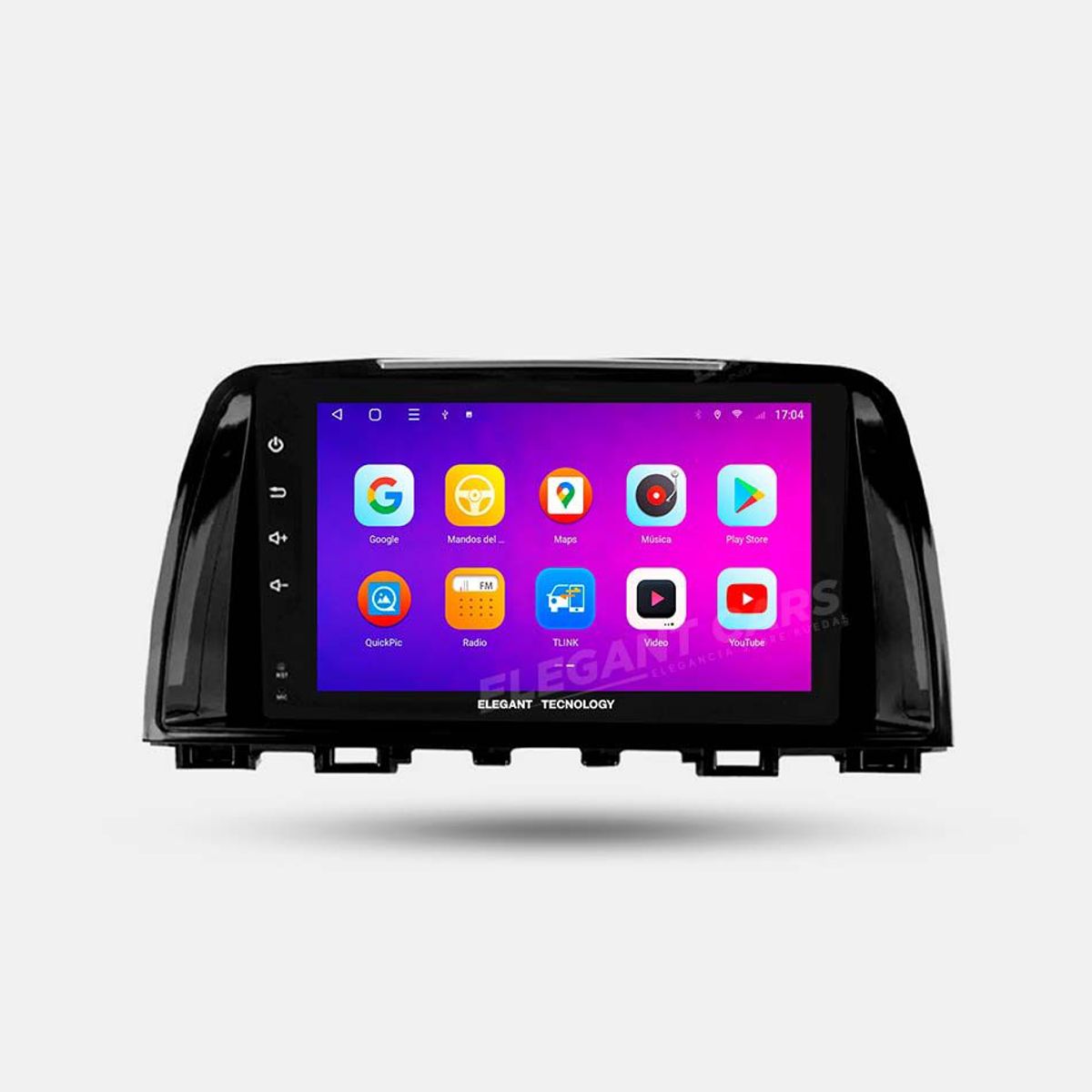 GENERICO - Autoradio Android Elegant Tecnology Mazda 6 2013-2018 4-64Gb 4+64GB 8 Nucleos +Chip