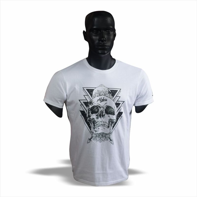 ALDO'S SINCE 1986 - 0104026084-ALDOS-POLO SLIM FIT ESTAMPADO CALAVERA DE EDICIÓN LIMITADA