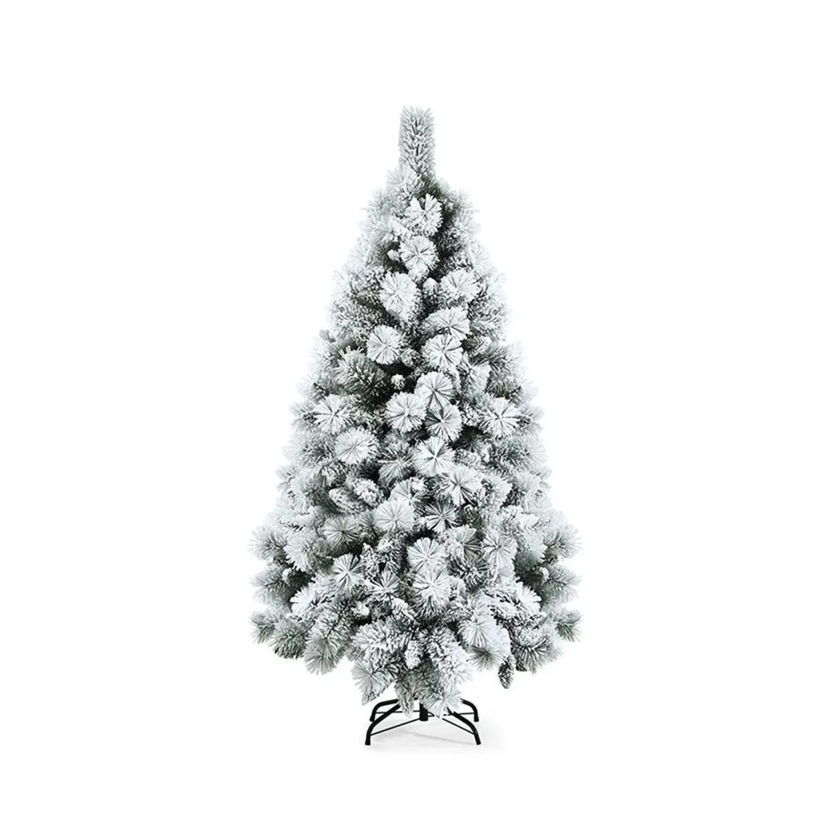 GENERICO - ARBOL NAVIDEÑO SUPER POMPOSO PREMIUM NEVADO 2.10 MTS