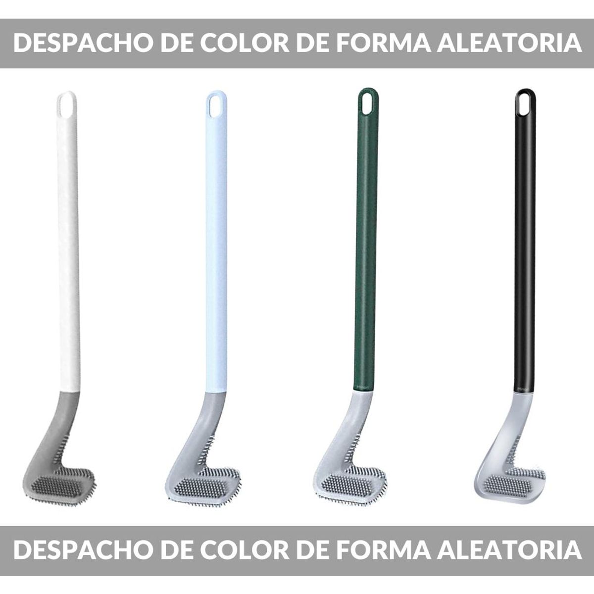 MINARI - Cepillo de Limpieza de Inodoro Baño 355C - Color aleatorio