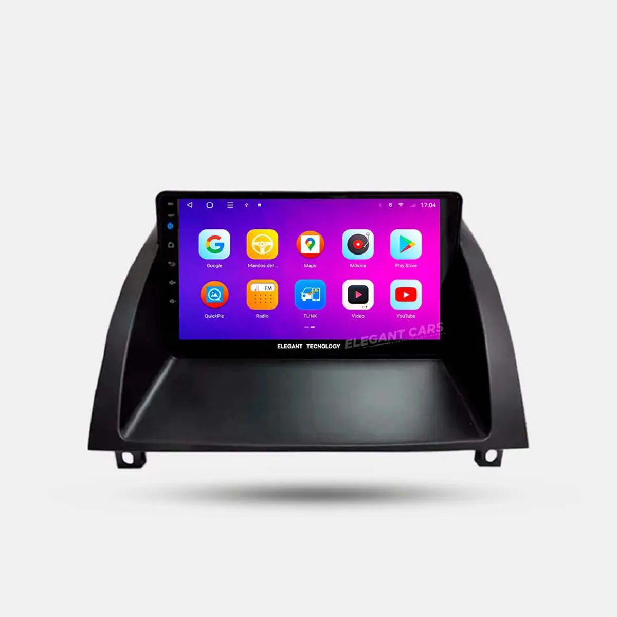 GENERICO - Autoradio Android Elegant Tecnology MG 3 New 2012-2018 4-64Gb 4+64GB 8 Nucleos +Chip